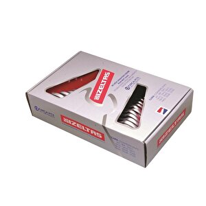 İzeltaş 0100 İki Ağız Anahtar Takımı Kısa Boy 8 Parça