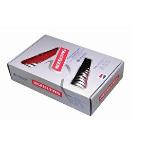 İzeltaş 0100 İki Ağız Anahtar Takımı Kısa Boy 8 Parça