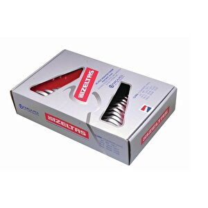 İzeltaş 0100 İki Ağız Anahtar Takımı Kısa Boy 8 Parça