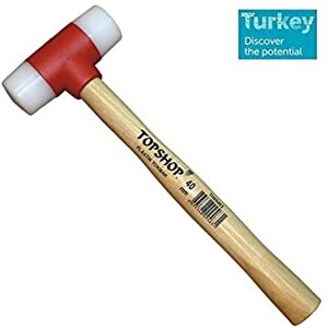 Topshop 09465 Ağaç Saplı Plastik Tokmak 50 Mm