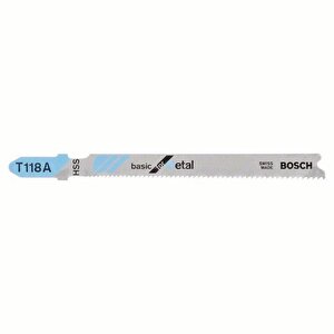 Bosch T 118 A Basic Metal Dekupaj Testere Bıçağı 2 608 631 964 (adet)