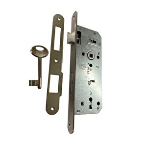 Kale Oval 151 R 40 Mm Nikel Oda Kapı Kilidi