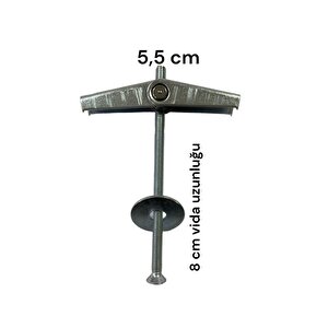 Alçıpan Askı Dübel Yaylı 12x80 5 Adet