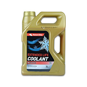 Extended Life Coolant Antifreeze 3 Lt. Kırmızı