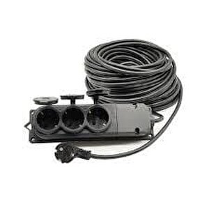 Topart 01556 10 Metre Grup Prizli Uzatma 3x2,5 Kablo