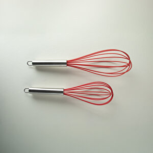 Dailytools Silikon Çırpıcı Set Kırmızı 2 Parça Ar261125