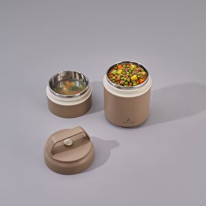 Bento Lunch Box Yemek Termosu Katlı Haki 620 Ml Ar262252