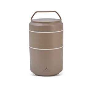 Bento Lunch Box Yemek Termosu Katlı Haki 1200 Ml Ar262276