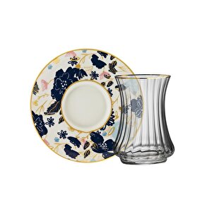 Sandro Moreno 1453 Potpuri Optik 12 Parça 6 Kişilik Çay Seti 110 Ml Ar263730