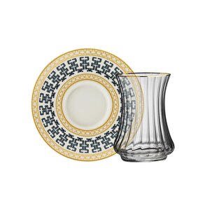 1453 Şangay Optik 12 Parça 6 Kişilik Çay Seti 110 Ml Ar263754