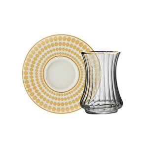 Sandro Moreno 1453 Şangay Optik 12 Parça 6 Kişilik Çay Seti 110 Ml Ar263754