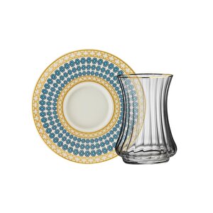 Sandro Moreno 1453 Şangay Optik 12 Parça 6 Kişilik Çay Seti 110 Ml Ar263754