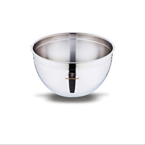 Çelik Derin Karıştırma Kabı Kase 32 Cm 10,60 Litre