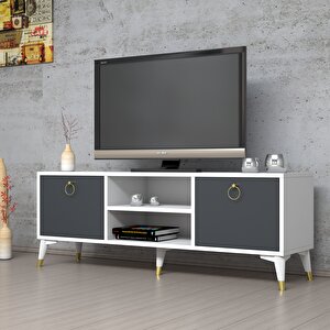 Mobilya 138 cm Tv Ünitesi Beyez-Antrasit