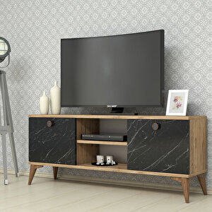 Mobilya 120 Cm Tv Ünitesi Çam-mermer Desen