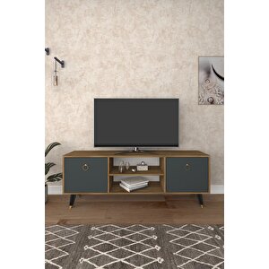 Mobilya 138 Cm Tv Ünitesi Çam-antrasit