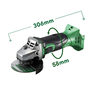 Hikoki G18dsl2-5.0 18v/5.0ah 115mm Akülü Avuç Taşlama