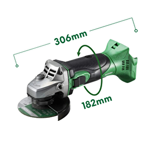 G18dsl2-2.0 18v/2.0ah 115mm Akülü Avuç Taşlama