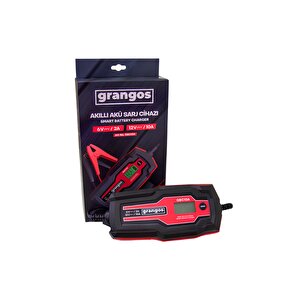 Grangos Gbc10a 6v/12v 180ah Akıllı Dijital Akü Şarj Ve Bakım Cihazı