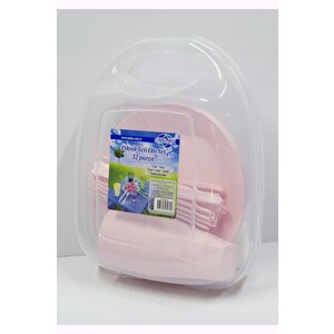 32 Parça Eko Piknik Seti (pembe)