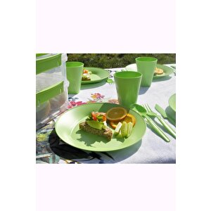 Katlı Piknik Seti Yeşil