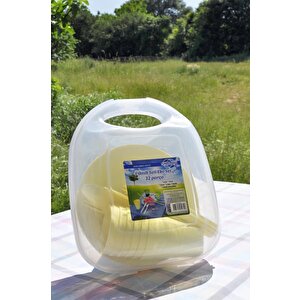 32 Parça Eko Piknik Seti (sarı)