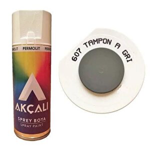 Akçalı Sprey Boya 400 Ml 607 Tampon Açık Gri