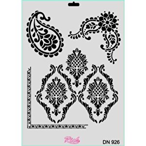 Rich Dantel Seri Dn-926 Stencil 35x25 Cm