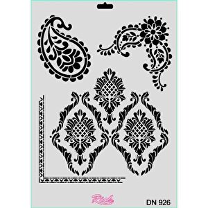 Rich Dantel Seri Dn-926 Stencil 35x25 Cm