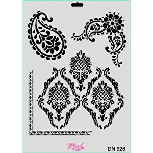 Rich Dantel Seri Dn-926 Stencil 35x25 Cm