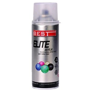 Best Elite 9007 Koyu Metal Gri Akrilik Sprey Boya 400 Ml