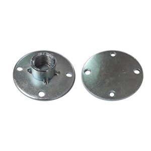 1/2 Galvanizli Boru Flanşı Duvara Montaj İçin
