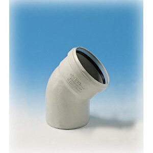 Ege Yıldız 125x45 Pvc Açık Dirsek 3,2 Mm