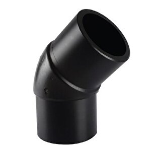 Tega Hdpe Spigot Açık Dirsek 125 Mm 45 Derece