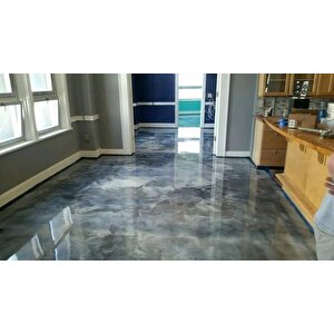 İsonem Liquid Marble Tezgah Ve Zemin Kaplaması 5 Kg Set Silver Grey