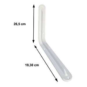 Raf Altı 8x10 Mm Beyaz
