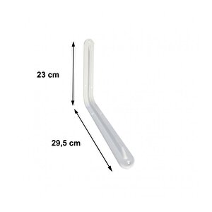 Raf Altı 10x12 Mm Beyaz