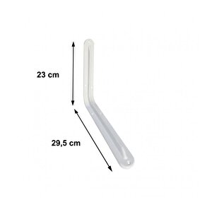 Raf Altı 10x12 Mm Beyaz