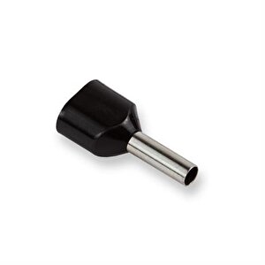 Drf-1.5 Fransiz Normu Çi̇ft Gi̇ri̇şli̇ Si̇yah Kablo Yüksüğü (2x1,5 Mm)