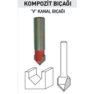 Topshop 14479 Kompozit Freze Bıçağı 1x12 Mm