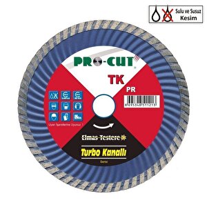 Procut Tk 230 Mm Turbo Kanallı Elmas Testere