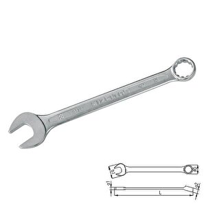 İzeltaş 0320 Kombine Anahtar 8 Mm Kısa Boy