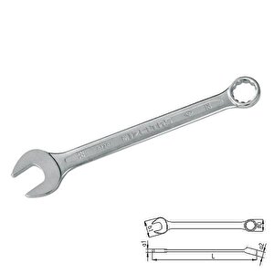 İzeltaş 0320 Kombine Anahtar 7 Mm Kısa Boy