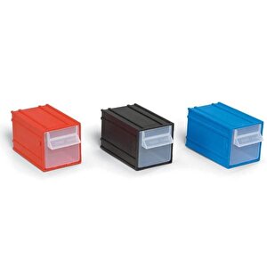 Portbag Pç013 Çekmece  Mavi-kırmızı