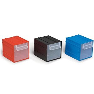 Portbag Pç014 Çekmece  Mavi-kırmızı