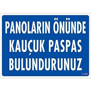 Elektrik Panosu Levhası 25x35 Kod:1128