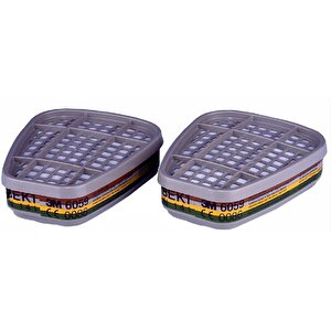 3m 6059 Abek1 Org. Asit Ve Amonyak Buhar Filtresi