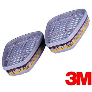 3m 6057 Abe1 Organik İnorganik Asit Gaz Filtresi