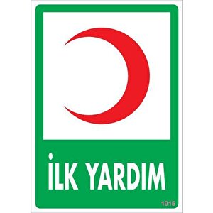 İlk Yardım Dolabı Levhası 25x35 Kod:1015