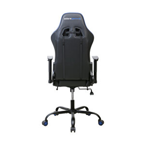 Adore Gaming Prox Oyuncu Koltuğu Siyah / Mavi S.deri 71x77,5-126x136 Cm